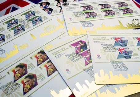 Celebrate every British Gold Medal - Pre-Reserve the Complete Gold Medal Winners 22-Carat Collector Card Set today.