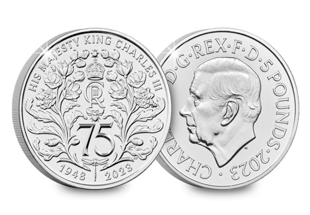 KCIII 75Th Birthday BU Obverse Reverse