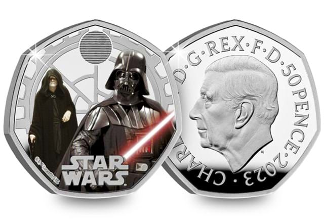 Star Wars Darth Vader Silver Obverse Reverse