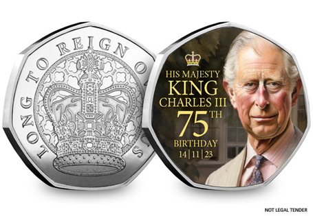 Yours for JUST £6.99. Own the King Charles III 75th Birthday Commemorative featuring a specially-commissioned portrait. 