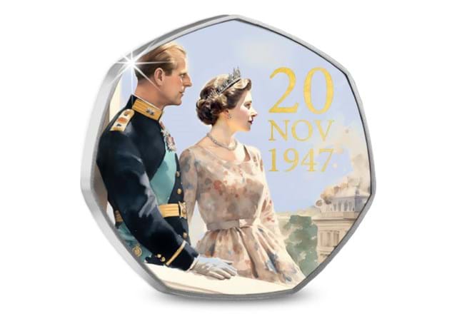 DN 2023 LOHAG QEII Phillip Wedding Anniversary Heptagonal Medal Vsc Starter Product Images 2