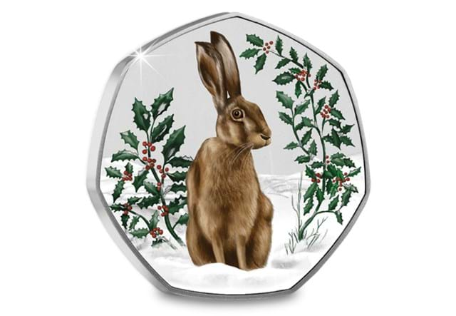 Christmas Creatures Medals Hare Rev