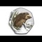 Christmas Creatures Medals Hedgehog Rev