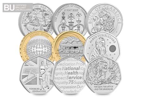 The Change Checker's Top Coins of 2023 set includes 9 coins selected as the best 2023 releases. This is a mixed denomination set & each coin comes protectively encapsulated.