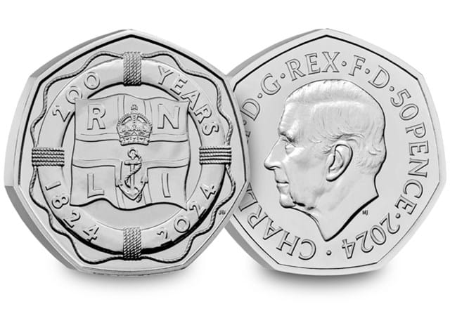 2024 Annual Coins BU Pack RNLI 50P