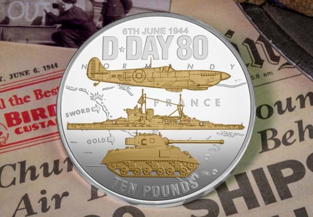 D Day 80Th (Jersey) Silver 5Oz Lifestyle 02