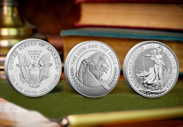Lion And Eagle Silver Coin Set Lifestyle 04
