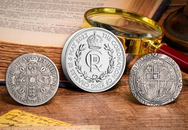 King Charles I,II And III Coin Set Lifestyle 01