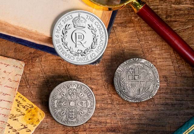 King Charles I,II And III Coin Set Lifestyle 02