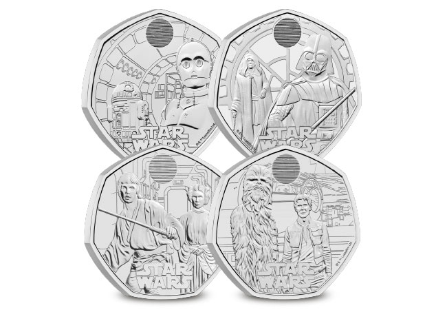 Star wars collectible coins sales