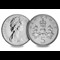 UK 1971 New Pence 5P Obv Rev