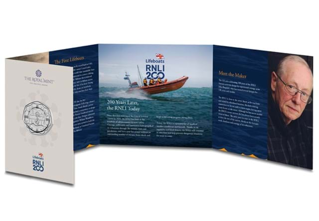 262X RNLI BU 50P Pack Open Pack