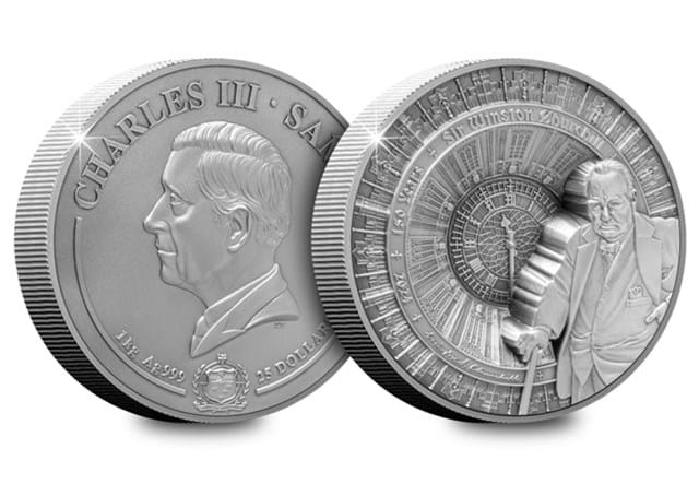 Churchill 1KG Coin Obv Rev