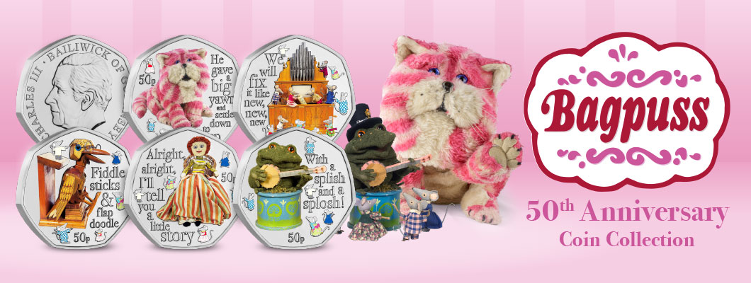 2024 Guernsey Bagpuss 50p Range