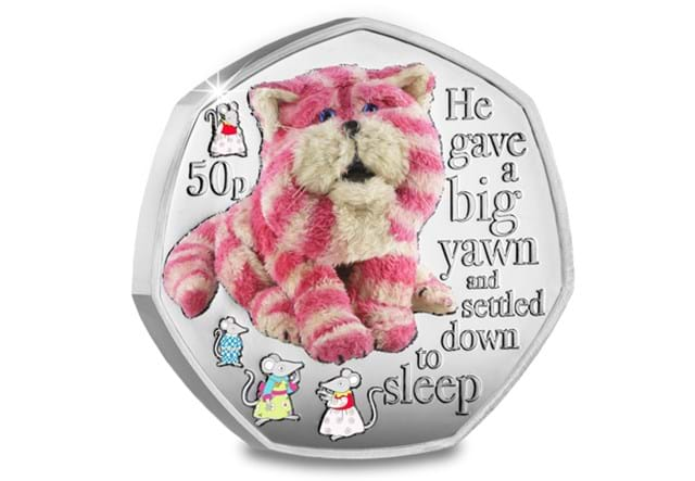 Bagpuss Silver 50Ps Bagpuss Rev