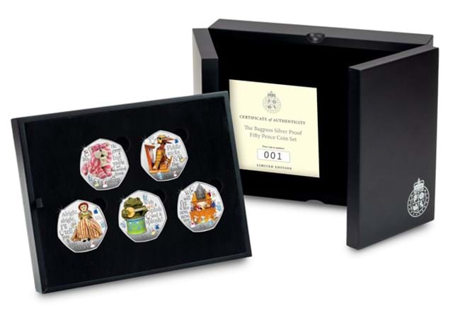 Bagpuss Silver 50Ps Box Shot