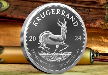 The South African Krugerrand is world famous, struck from 99.9% Silverto a Proof quality finish. EL: 5,000