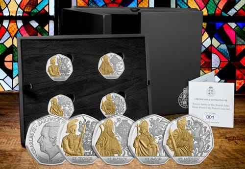 Patron Saints Silver 50P Set Lifestyle 01