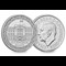 246P UK 2024 Buckingham Palace BU £5 Coin Obverse And Reverse