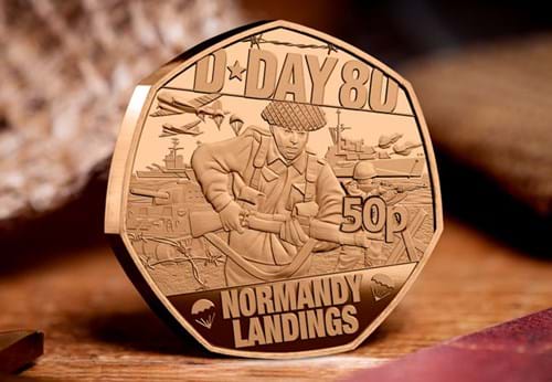 D Day 80Th IOM Gold 50P Lifestyle 01