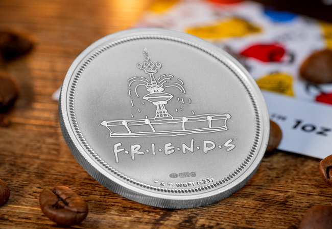 The Official Friends 1oz Silver Commemorative