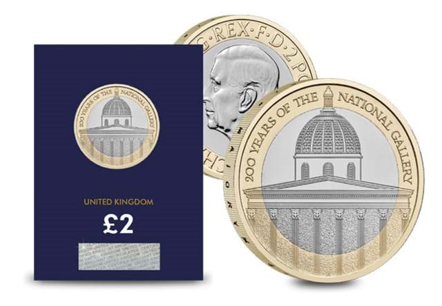 2024 UK National Gallery CERTIFIED BU £2 in packaging and out