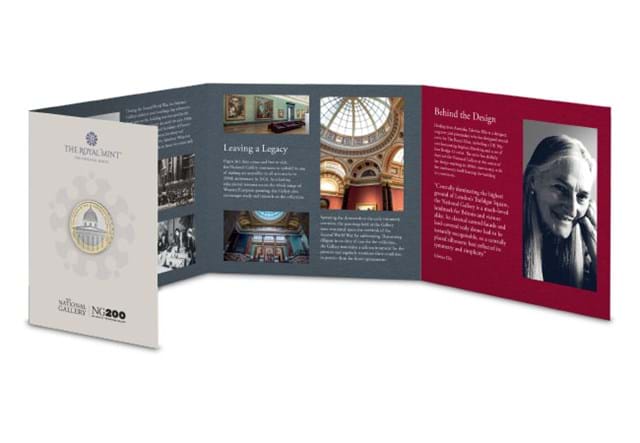 932N UK 2024 National Gallery BU £2 Pack From Inside