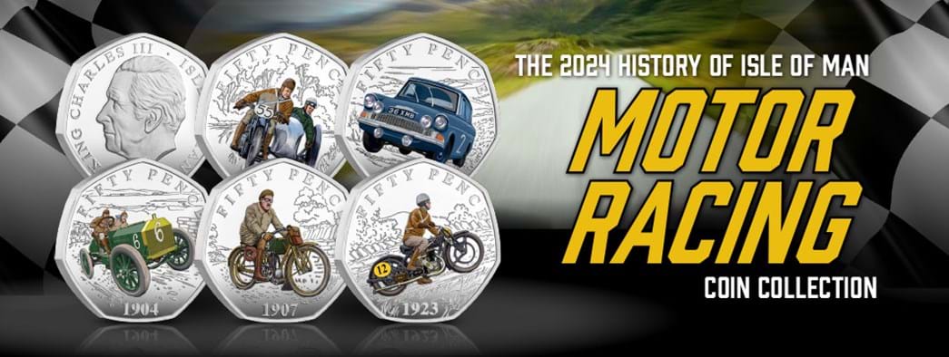 The Isle of Man Motor Racing Coin Range