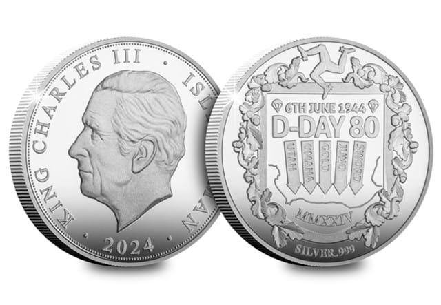 2024 D Day Silver Sovereign Obv Rev