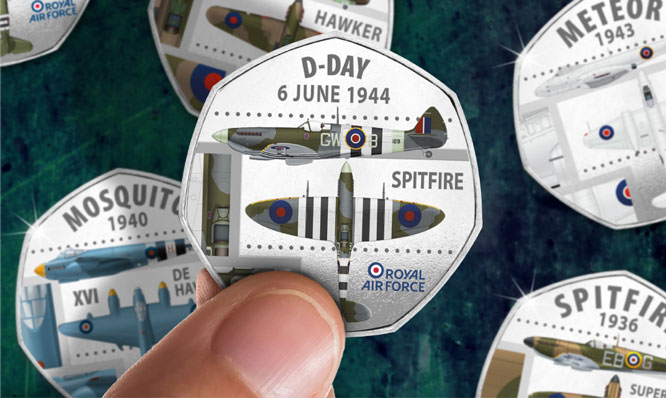 D-Day Spitfire commemorative
