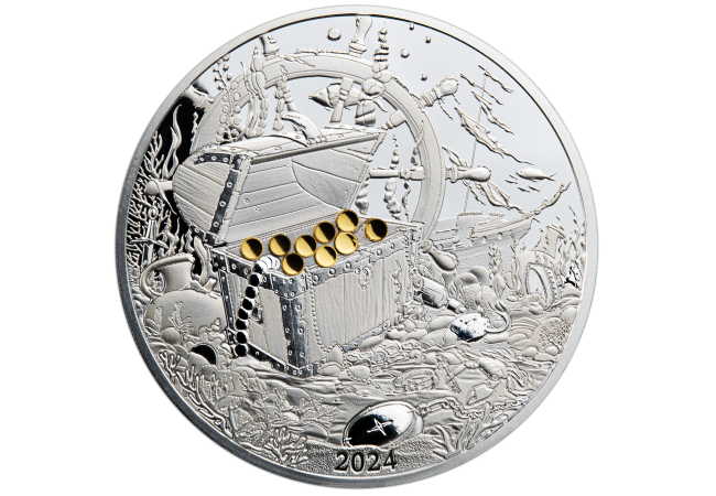 SEA Trasure silver coin 2013 SEA Trasure silver coin 2013