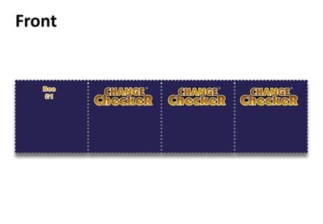 This is the UK Change Checker ID Card for the Bee £1 - a circulating commemorative coin. Includes additional Change Checker blanks.