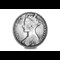 UK 1849 Queen Victoria Godless Florin OBV