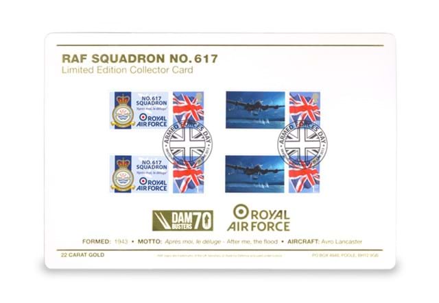 RAF Stamp Cover Card