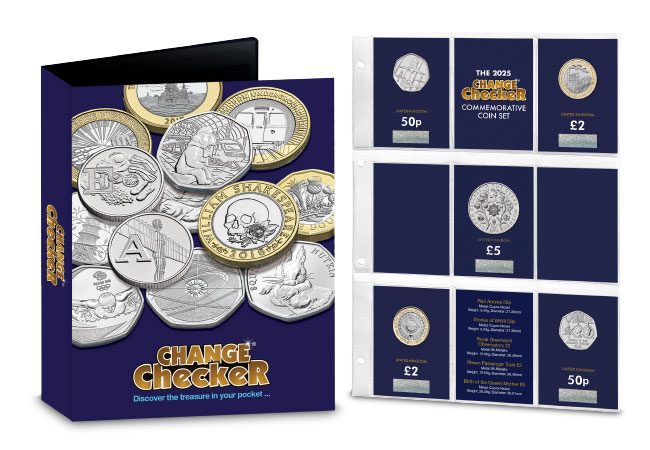 The 2025 CERTIFIED BU Annual Coin Set in Album | Change Checker The 2025 CERTIFIED BU Annual Coin Set in Album | Change Checker