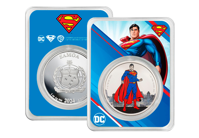 The Superman 1oz Silver Coin