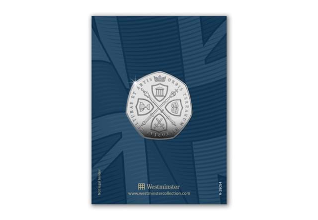 Battle Of Hastings Medal Obv In Blister Card