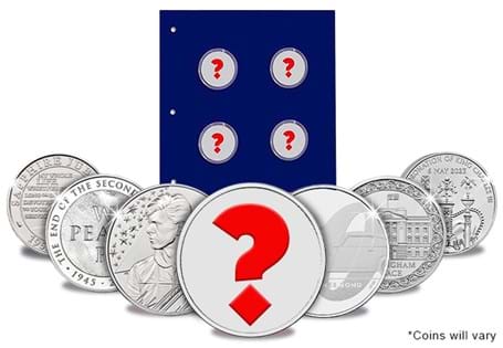 This collection includes 6 mystery £5 coins. All coins have been struck to a Brilliant Uncirculated quality and come presented in a Change Checker display page.