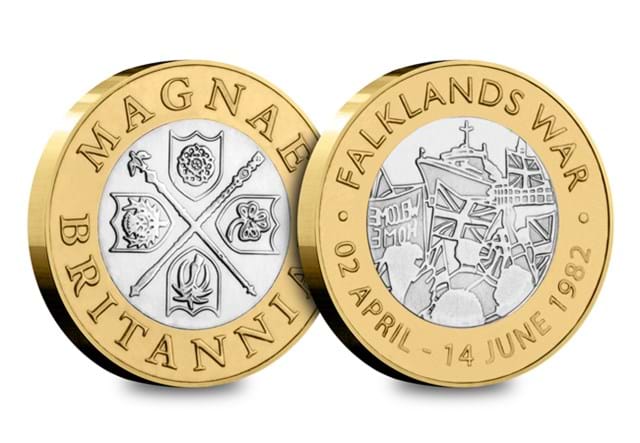 Falklands War Medal Set QEII Returning To Southampton Obv Rev