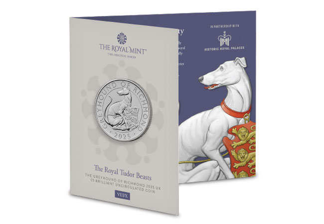 Royal Tudor Beasts: The Greyhound of Richmond BU £5 Pack