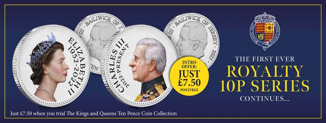 NEW Kings and Queens 10p Coins - JUST £7.50