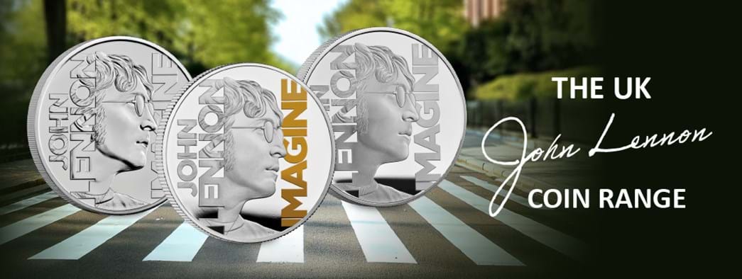 The UK John Lennon Coin Range