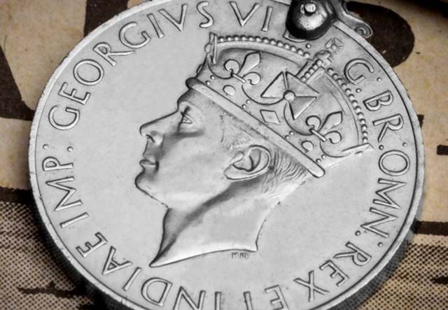 WWII Medal Collection Close Up 06