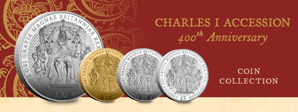 The Accession of King Charles I BRAND NEW Coin Collection