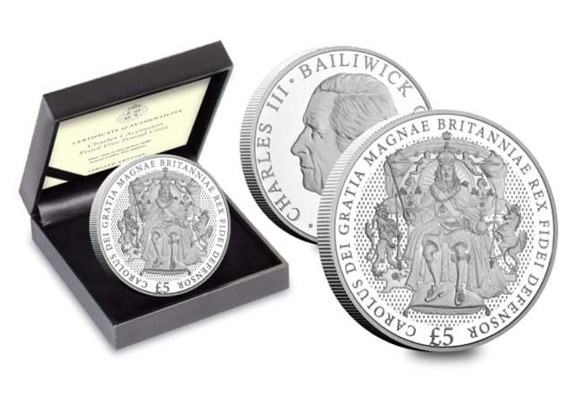 CHARLES I 2025 £5 RANGE DIGITAL IMAGES (DY) 3