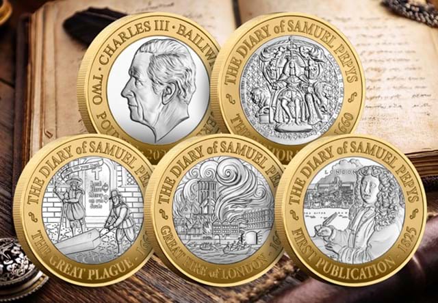 2025 Samuel Pepys Silver £2 Set Lifestyle 02