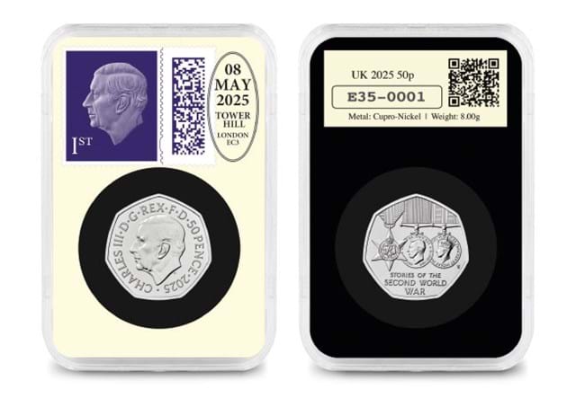 DN 2025 Datestamp VE Day 50P Pair Product Images 1