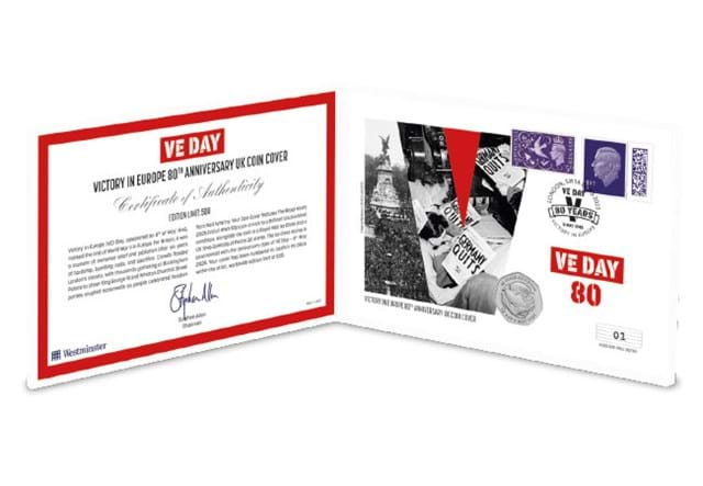 DN 2025 VE Day BU 50P Cover Product Images 6