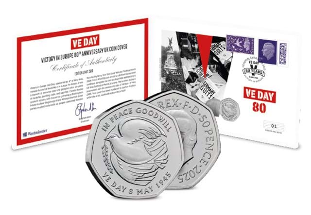 DN 2025 VE Day BU 50P Cover Product Images 7