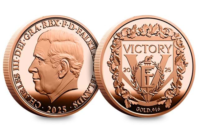 VE Day Sovereign Gold OBV REV A